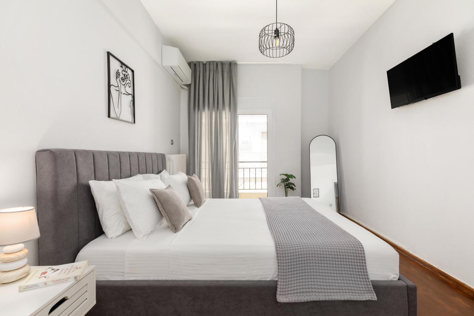 53 Central Luxury Apartment Kalamaria Soluň Exteriér fotografie