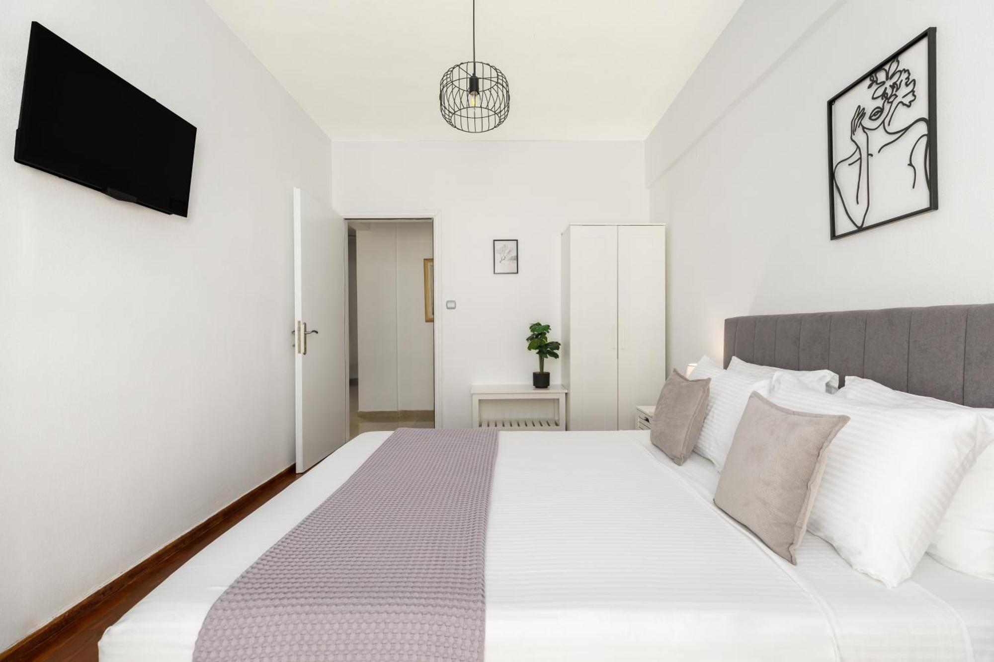 53 Central Luxury Apartment Kalamaria Soluň Exteriér fotografie